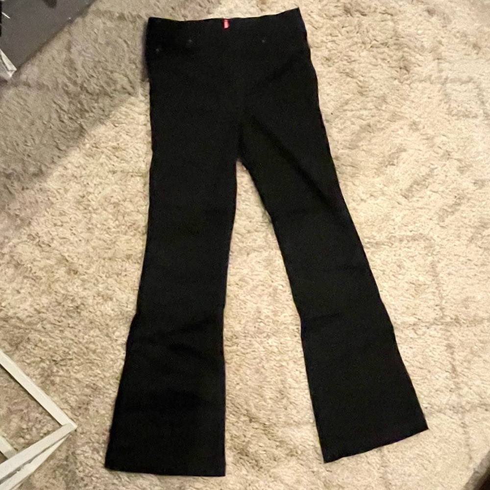Spanx Black flare jeans